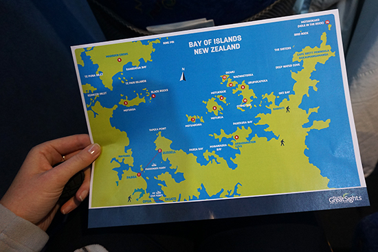 Bay of Islands map